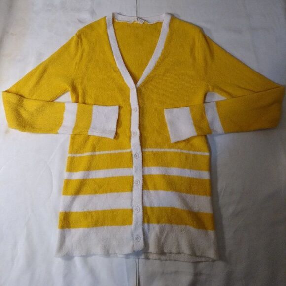 Vintage Jantzen Color Block Cardigan Sweater - Picture 2 of 10